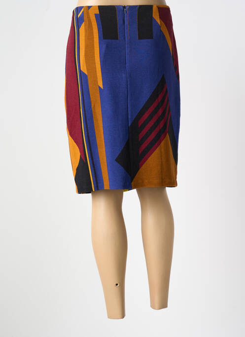 Fustă midi albastru PAUL BRIAL femeie