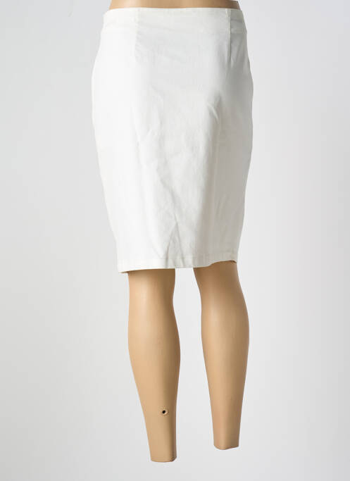 Fustă midi alb PAUL BRIAL femeie
