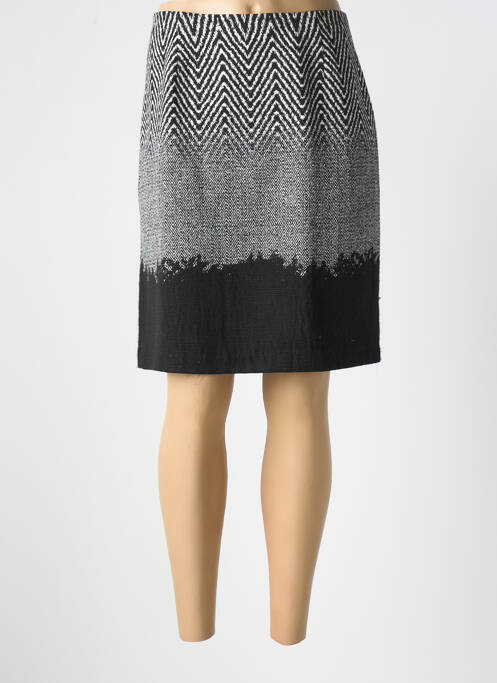 Fustă midi negru PAUL BRIAL femeie