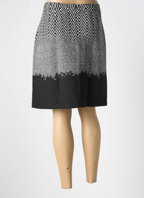 Fustă midi negru PAUL BRIAL femeie