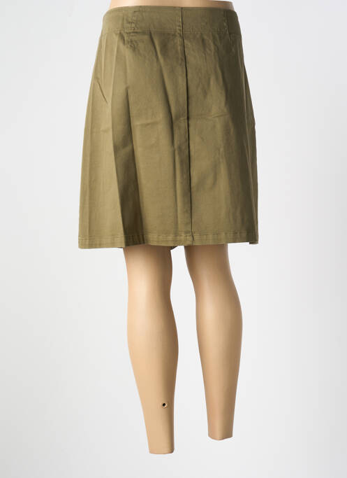 Fustă midi verde PAUL BRIAL femeie