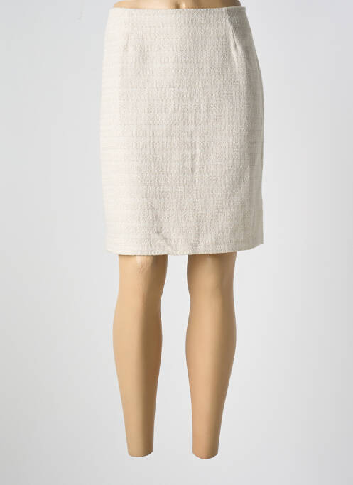 Fustă midi bej POUSSIERE D'ETOLE femeie