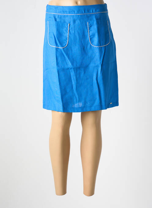 Fustă scurtă albastru MALOKA femeie