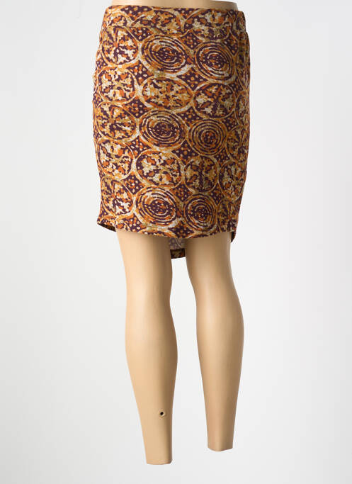 Fustă scurtă maro SURKANA femeie