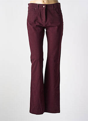 Pantalon drept roșu PAUL BRIAL femeie