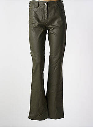 Pantalon drept verde PAUL BRIAL femeie