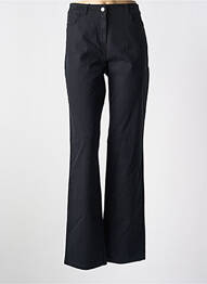 Pantalon drept elasticitate talie înaltă negru PAUL BRIAL femeie