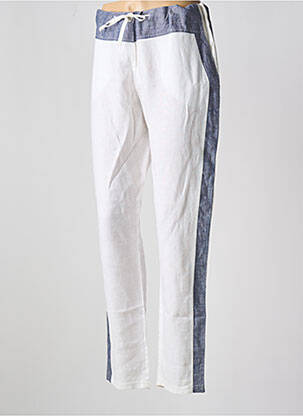 Pantalon drept alb MALOKA femeie