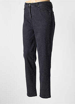 Blugi cu croială slim negru PAUL BRIAL femeie