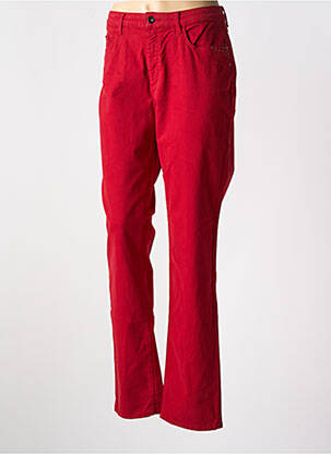 Pantalon slim roșu IMPULSION femeie