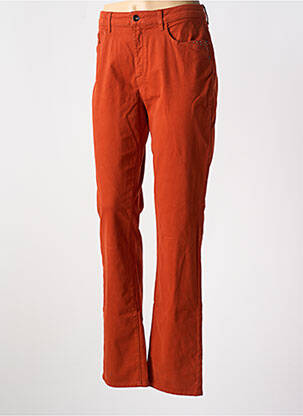 Pantalon slim portocaliu IMPULSION femeie