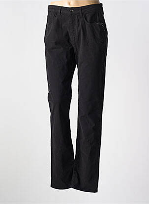 Pantalon slim elasticitate mărime normală negru IMPULSION femeie