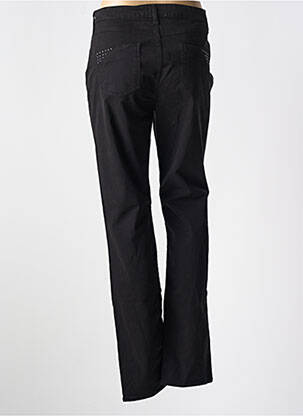 Pantalon slim elasticitate mărime normală negru IMPULSION femeie