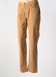 Pantalon slim elasticitate mărime normală maro IMPULSION femme
