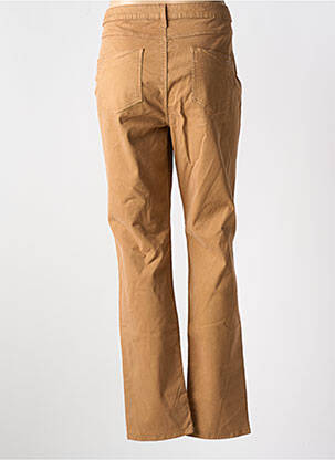 Pantalon slim elasticitate mărime normală maro IMPULSION femeie