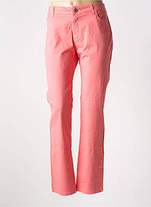 Blugi cu croială slim roz POUSSIERE D'ETOLE femeie