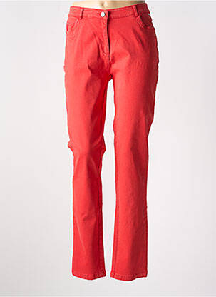 Blugi cu croială slim roșu AGATHE & LOUISE femeie