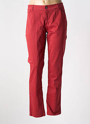 Blugi cu croială slim roșu POUSSIERE D'ETOLE femeie