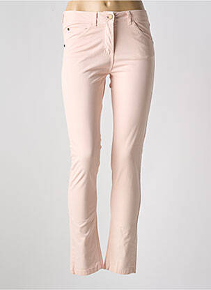 Blugi cu croială slim roz POUSSIERE D'ETOLE femeie