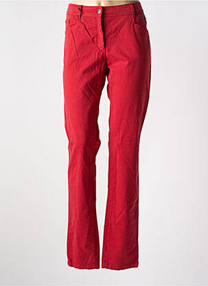 Pantalon slim roșu PAUL BRIAL femeie