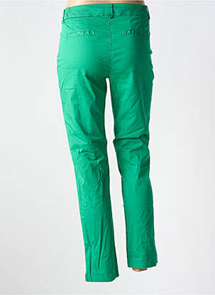 Pantalon 7/8 talie înaltă talie înaltă verde AGATHE & LOUISE femeie