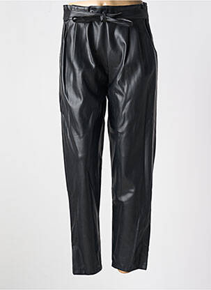 Pantalon 7/8 talie înaltă talie înaltă negru PAUL BRIAL femeie