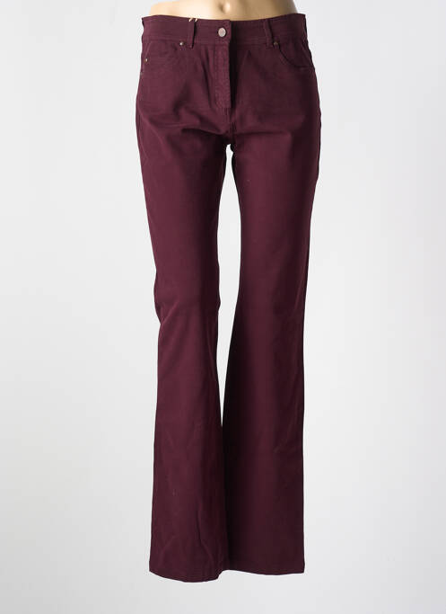 Pantalon drept roșu PAUL BRIAL femeie