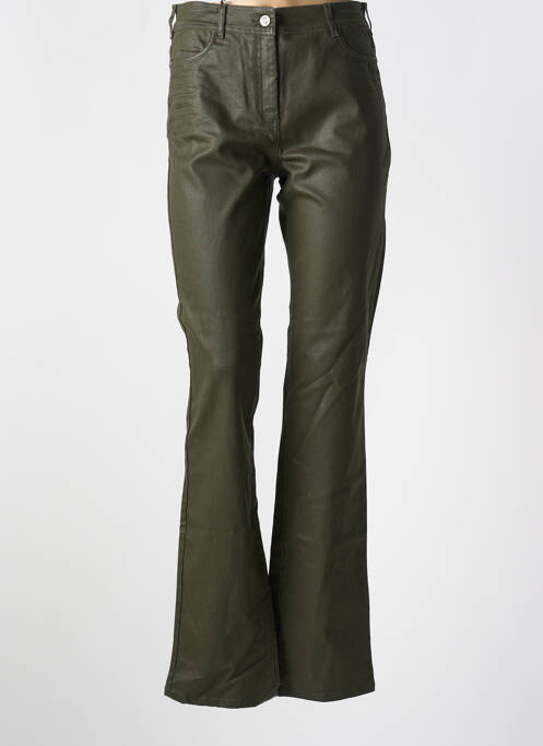Pantalon drept verde PAUL BRIAL femeie