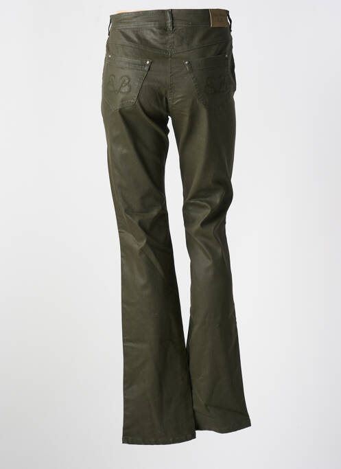 Pantalon drept verde PAUL BRIAL femeie