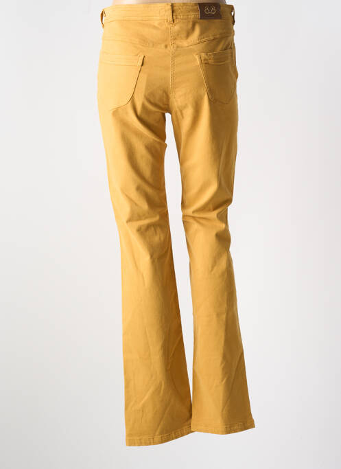 Pantalon drept galben PAUL BRIAL femeie