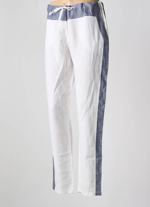 Pantalon drept alb MALOKA femeie