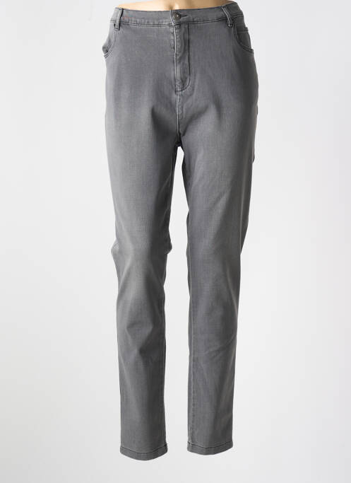 Blugi cu croială slim gri MARBLE femeie