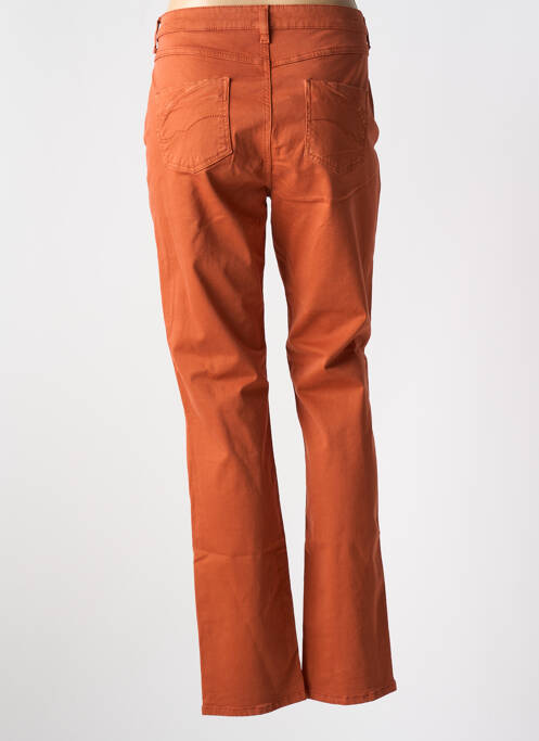 Pantalon slim portocaliu GUY DUBOUIS femeie