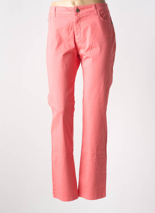 Blugi cu croială slim roz POUSSIERE D'ETOLE femeie