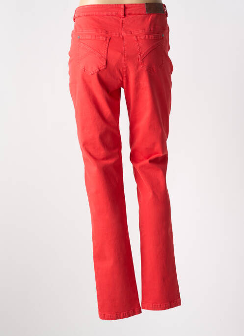Blugi cu croială slim elasticitate mărime normală roșu AGATHE & LOUISE femme