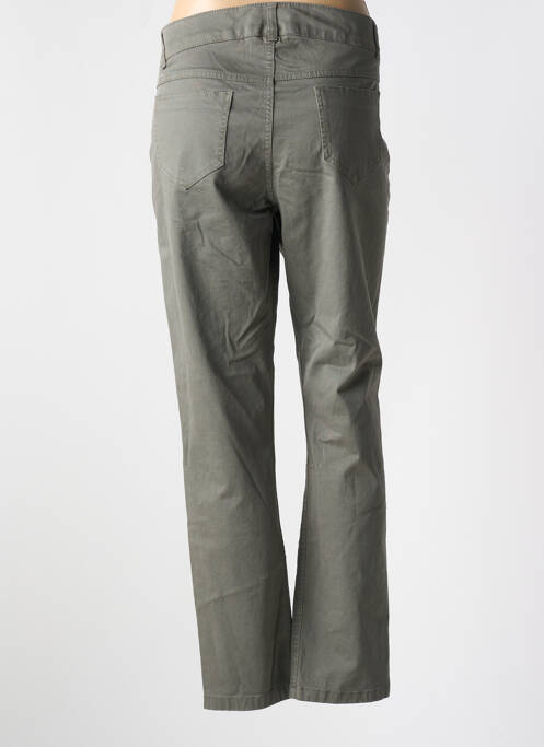 Blugi cu croială slim verde POUSSIERE D'ETOLE femeie