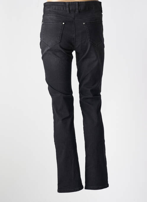 Blugi cu croială slim elasticitate talie înaltă negru MERI & ESCA femme