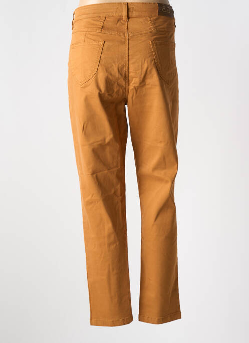 Pantalon slim galben PAUL BRIAL femeie
