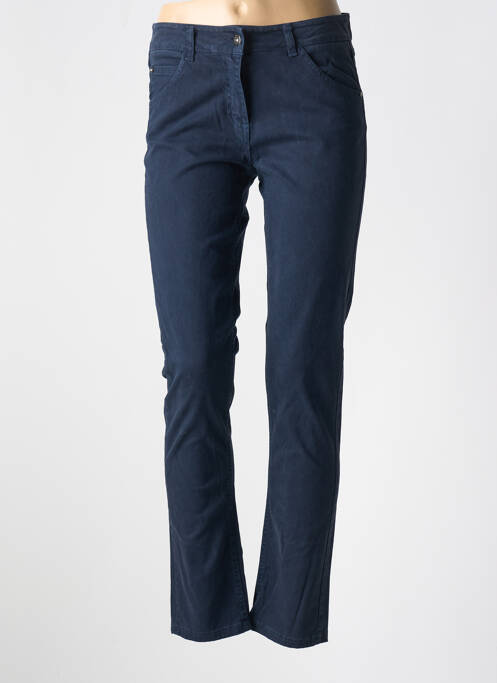 Blugi cu croială slim albastru POUSSIERE D'ETOLE femeie