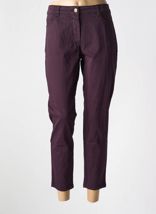 Pantalon 7/8 violet PAUL BRIAL femeie