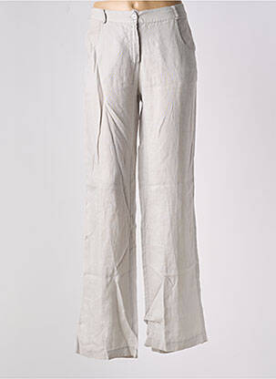 Pantalon drept gri LA FEE MARABOUTEE femeie