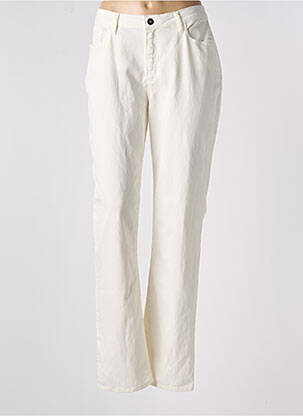 Blugi cu croială dreaptă bej IMPULSION femeie