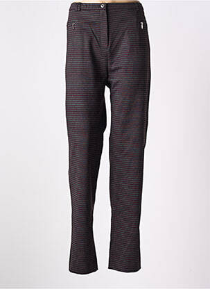 Pantalon drept elasticitate mărime normală roșu IMPULSION femeie