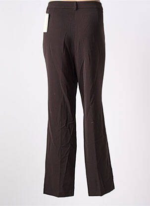 Pantalon drept țesătură crep mărime normală maro GERKE MY PANTS femeie