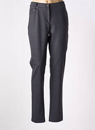Pantalon drept elasticitate mărime normală gri IMPULSION femme