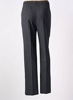 Pantalon drept talie cu cleme talie înaltă gri GUY DUBOUIS femeie