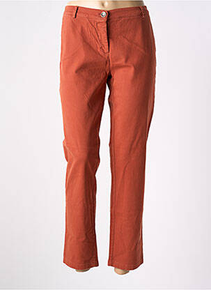 Pantalon chino portocaliu LA FEE MARABOUTEE femeie
