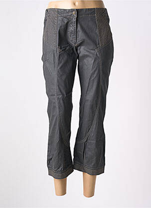 Pantalon trei sferturi gri AVENTURES DES TOILES femeie