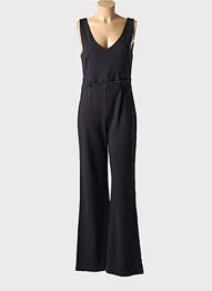 Salopetă-pantalon fără mâneci fără mâneci negru SURKANA femme
