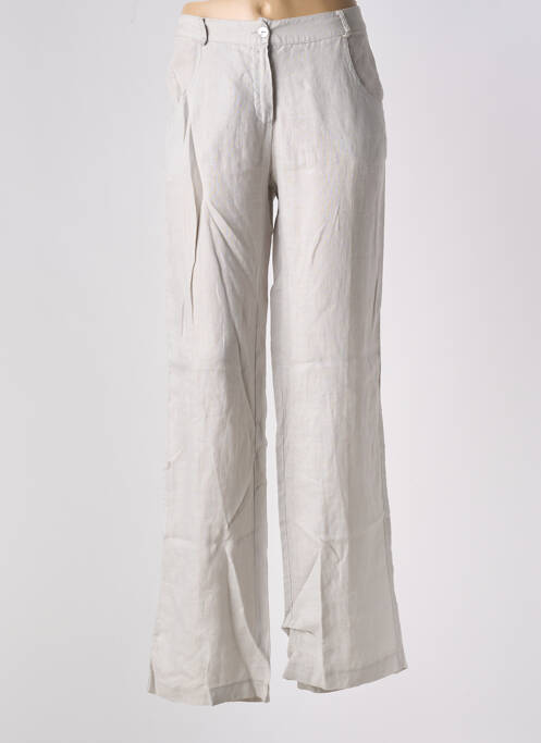 Pantalon drept gri LA FEE MARABOUTEE femeie